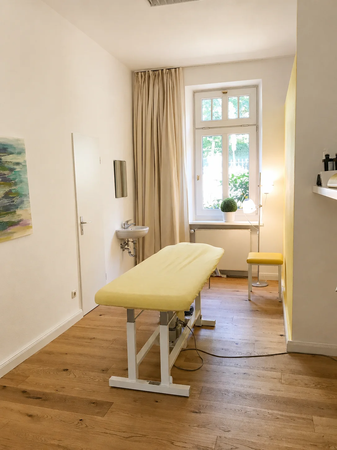 Behandlungsraum 2 der Privatpraxis Dr. Heppt